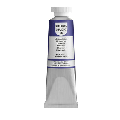 LUKAS STUDIO Ölfarbe -  0337 Ultramarinblau (37/75/200ml)