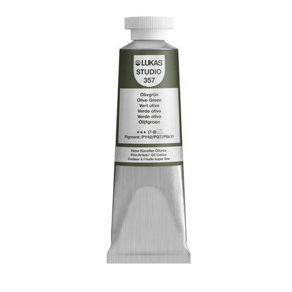 LUKAS STUDIO Ölfarbe -  0357 Olivgrün (37/75/200ml)