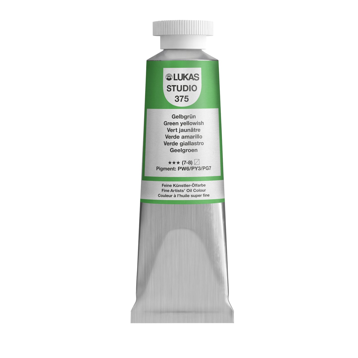 LUKAS STUDIO Ölfarbe -  0375 Gelbgrün (37/75/200ml)