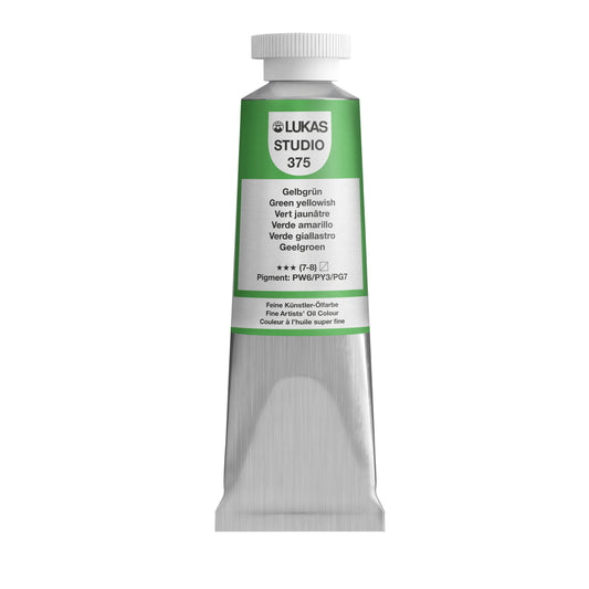LUKAS STUDIO Ölfarbe -  0375 Gelbgrün (37/75/200ml)