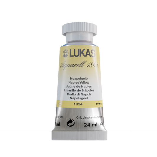 LUKAS Aquarell 1862 (24ml Tube) - Neapelgelb  1034