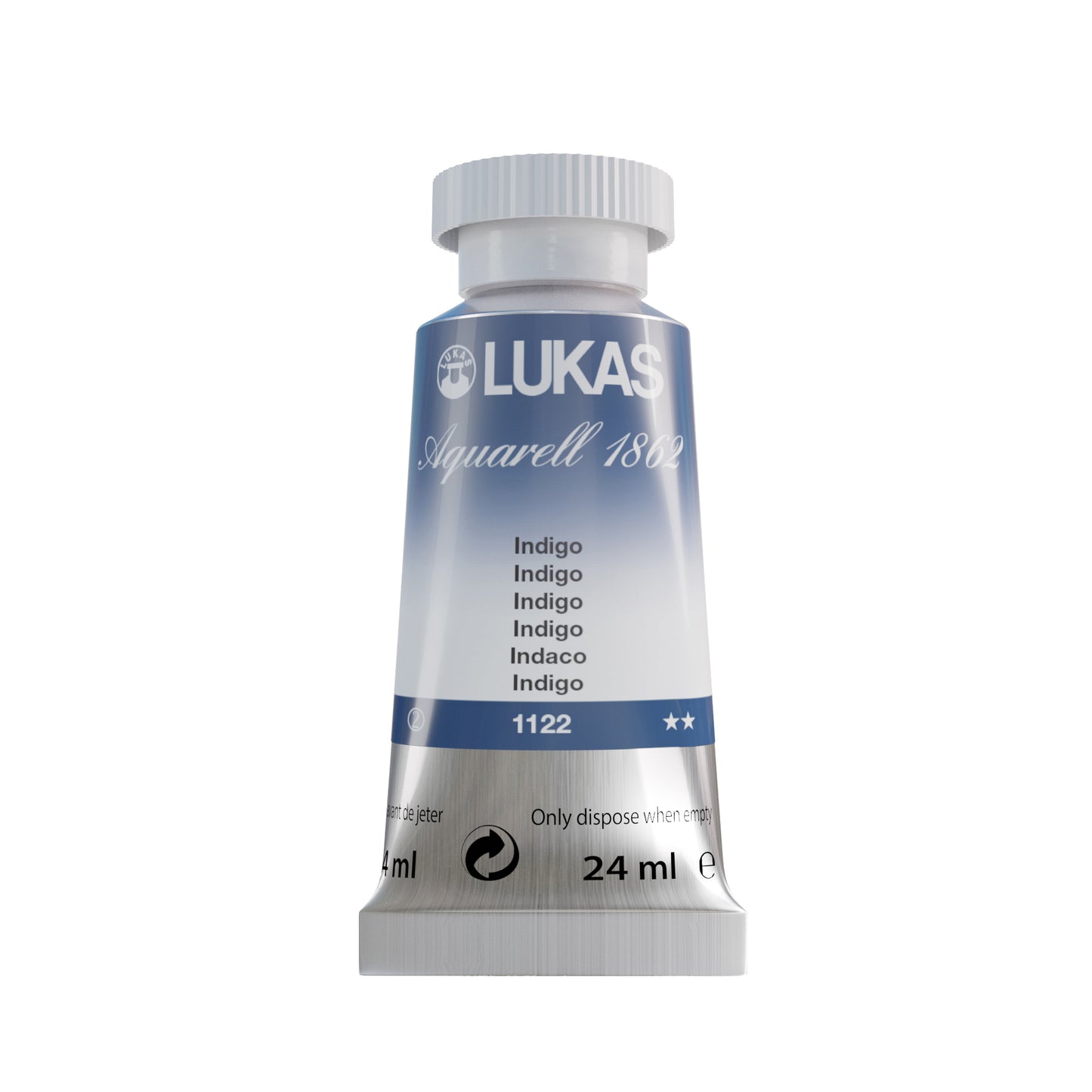 LUKAS Aquarell 1862 (24ml Tube) - Indigo  1122