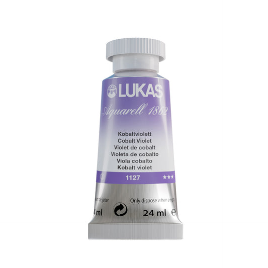 LUKAS Aquarell 1862 (24ml Tube) - Kobaltviolett  1127
