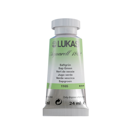 LUKAS Aquarell 1862 (24ml Tube) - Saftgrün  1165