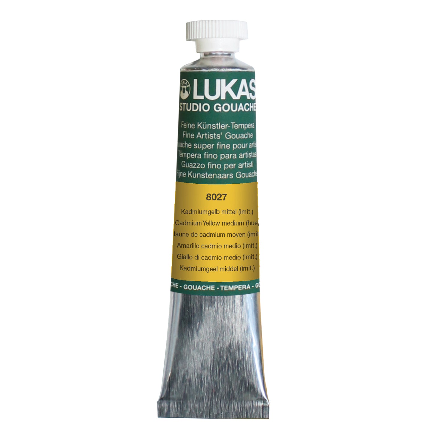 LUKAS Studio GOUACHE - Kadmiumgelb Mittel (imit)  8027 (20ml)