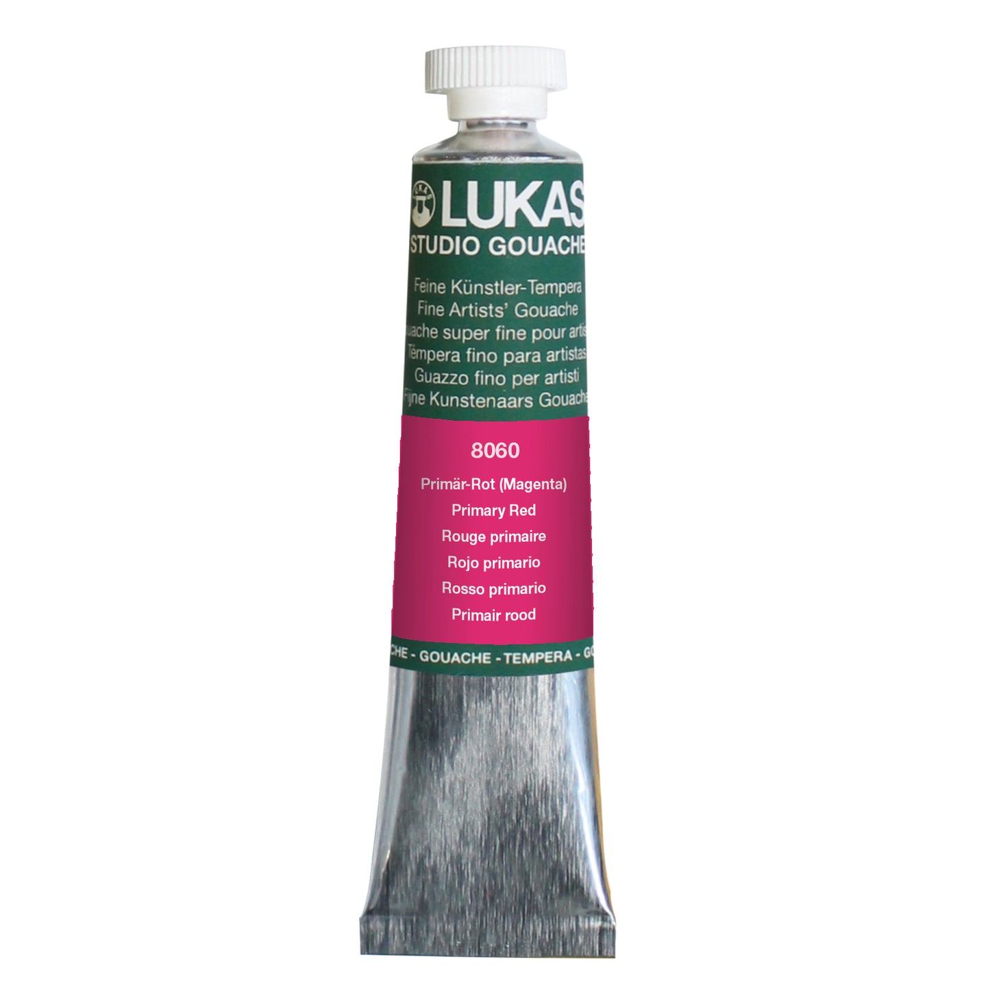 LUKAS Studio GOUACHE - Primär-Rot (Magenta) 8060 (20ml)