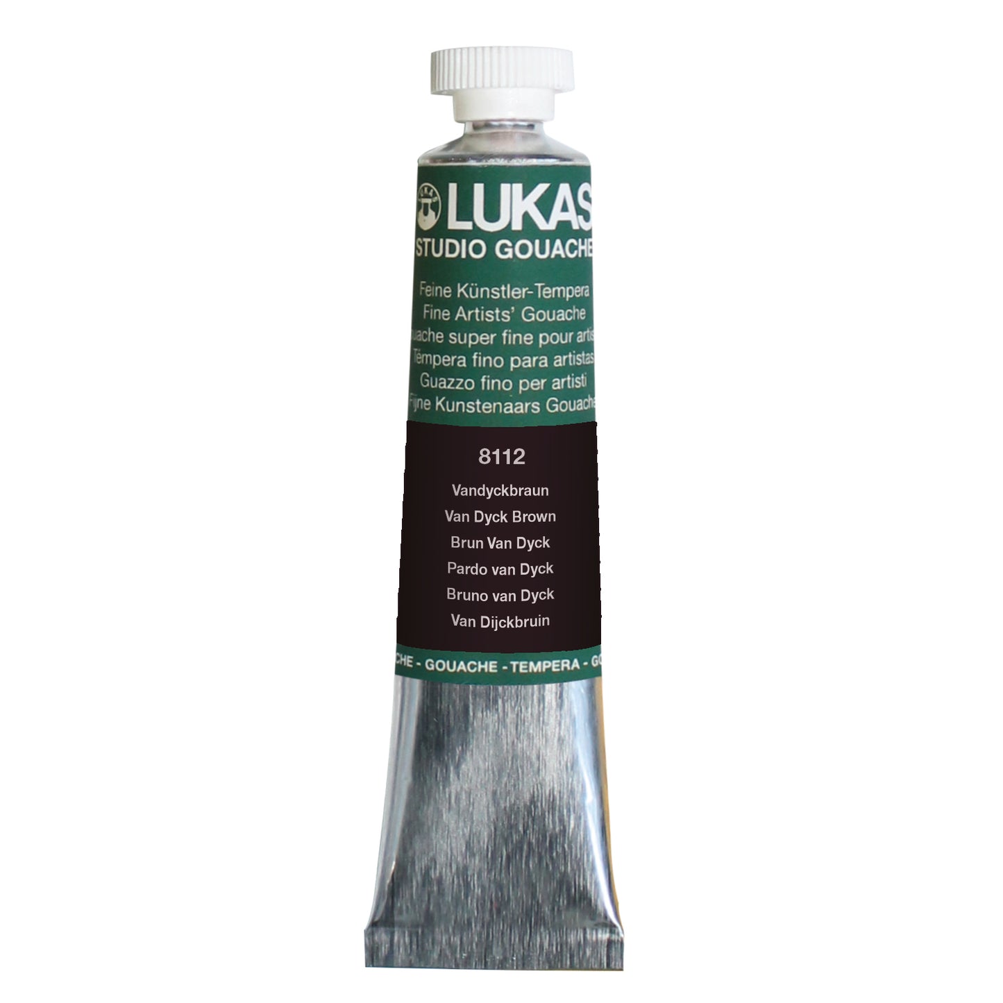 LUKAS Studio GOUACHE - Vandyckbraun 8112 (20ml)