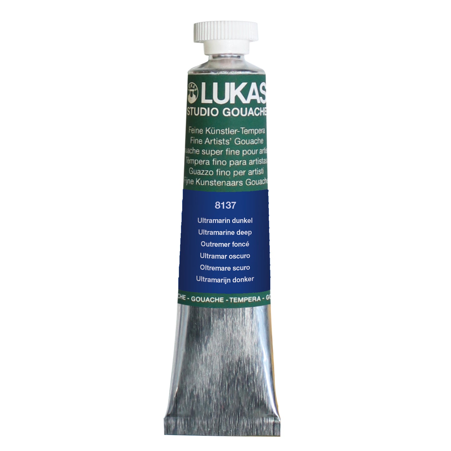 LUKAS Studio GOUACHE - Ultramarinblau Dunkel (imit) 8137 (20ml)