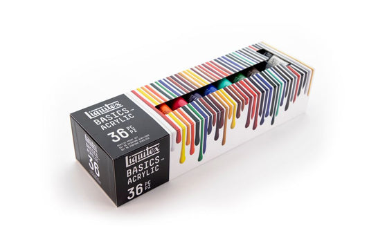LIQUITEX Basics Acryl Set (36 × 22 ml)