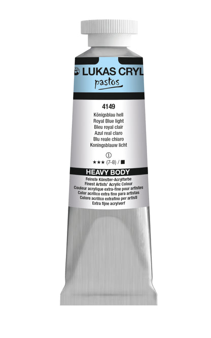 LUKAS Cryl PASTOS (HEAVY BODY) - Königsblau Hell  4149 (37ml)