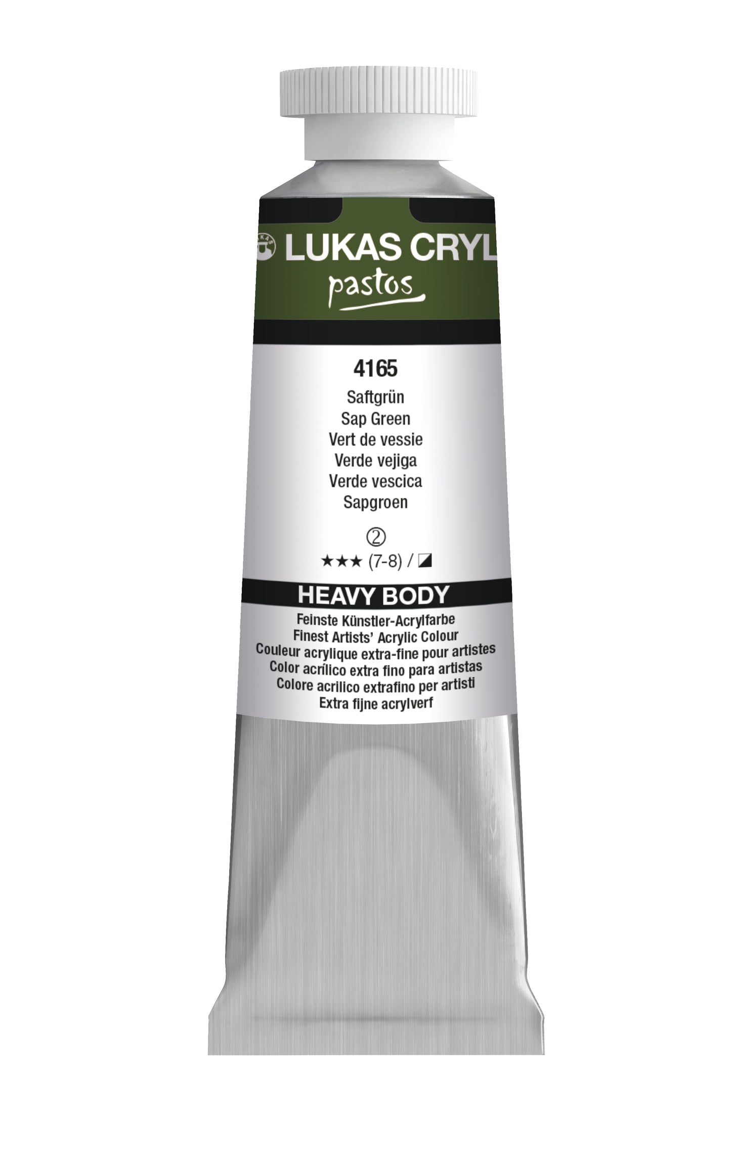 LUKAS Cryl PASTOS (HEAVY BODY) - Saftgrün  4165 (37ml)