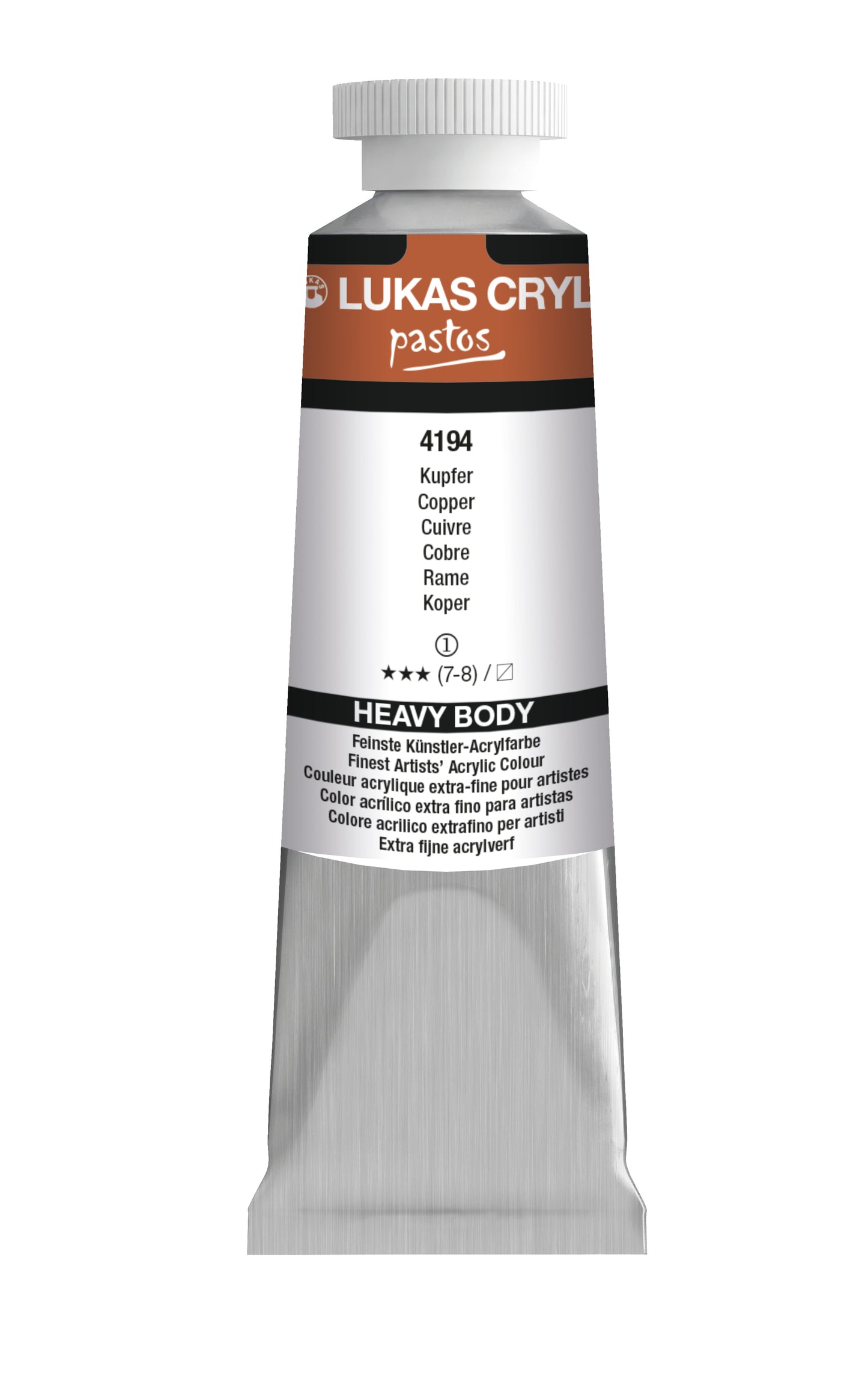 LUKAS Cryl PASTOS (HEAVY BODY) - Kupfer  4194 (37ml)