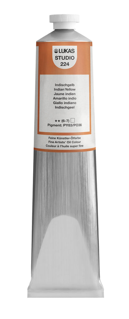 LUKAS STUDIO Ölfarbe - 0224 Indischgelb (37/75/200ml)
