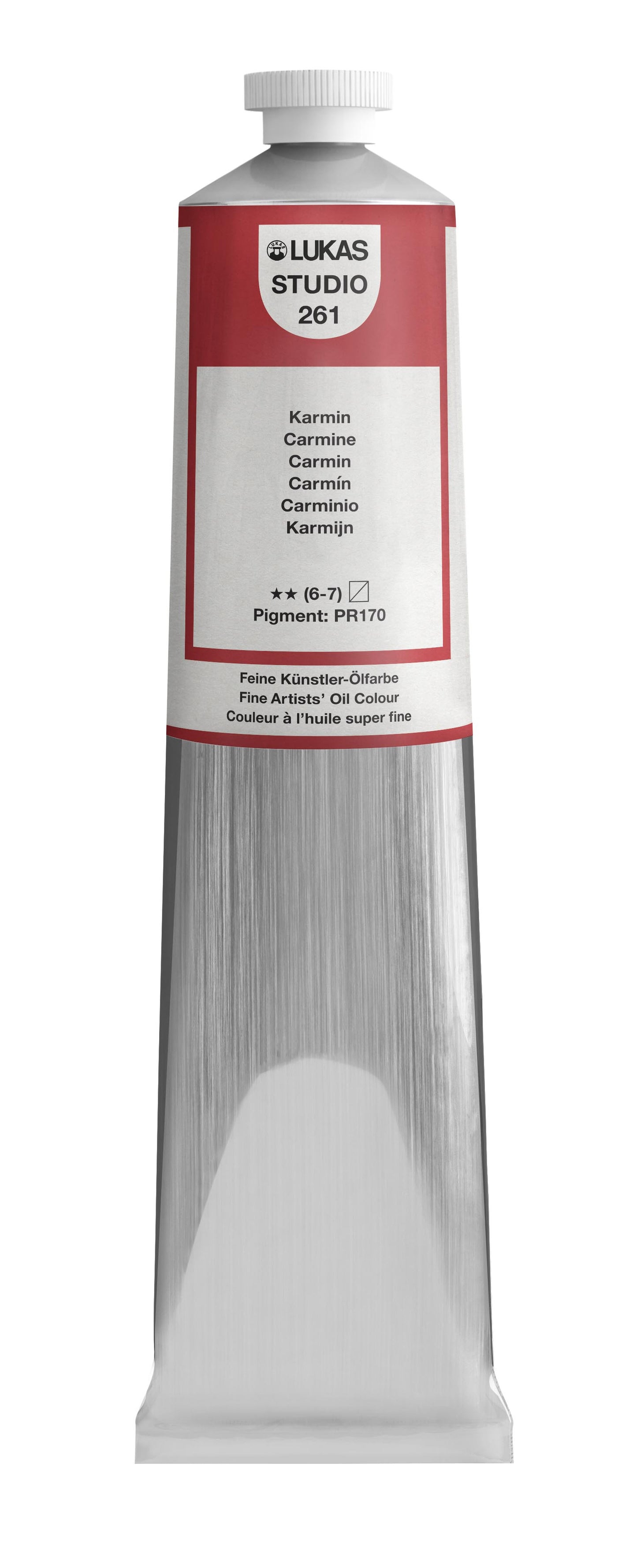 Pintura al óleo LUKAS STUDIO - 0261 Carmín (75/200ml)