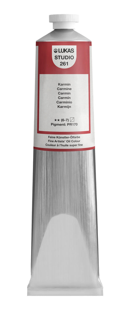 Pintura al óleo LUKAS STUDIO - 0261 Carmín (75/200ml)