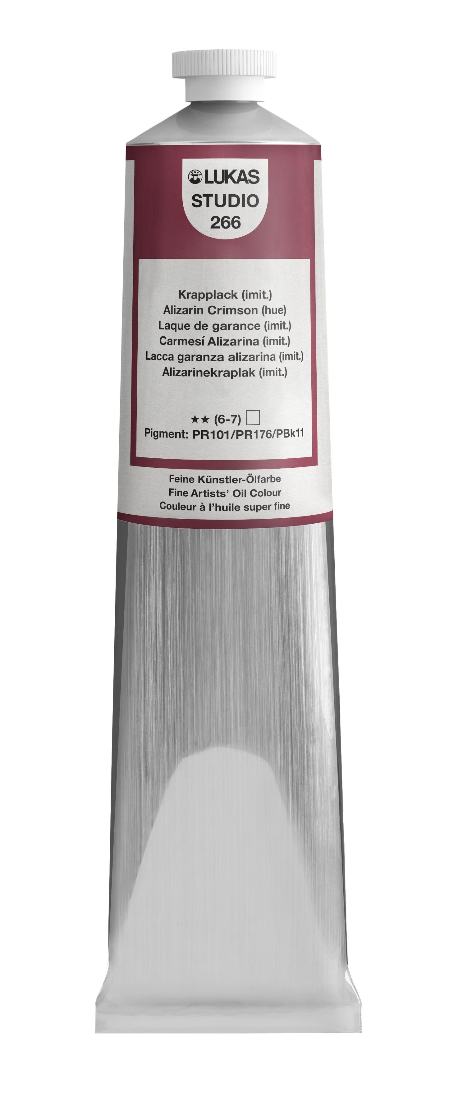 LUKAS STUDIO Ölfarbe - 0266 Krapplack (37/75/200ml)
