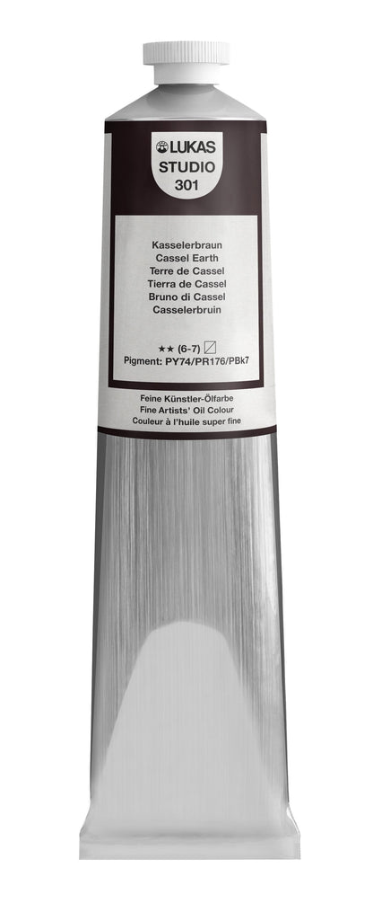 LUKAS STUDIO Ölfarbe -  0301 Kasselerbraun (37/75/200ml)