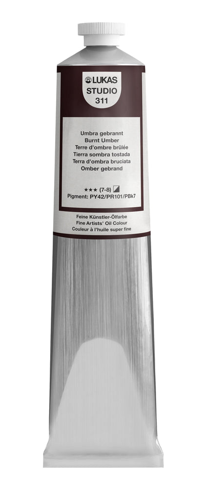 LUKAS STUDIO Ölfarbe -  0311 Umbra Gebrannt (37/75/200ml)