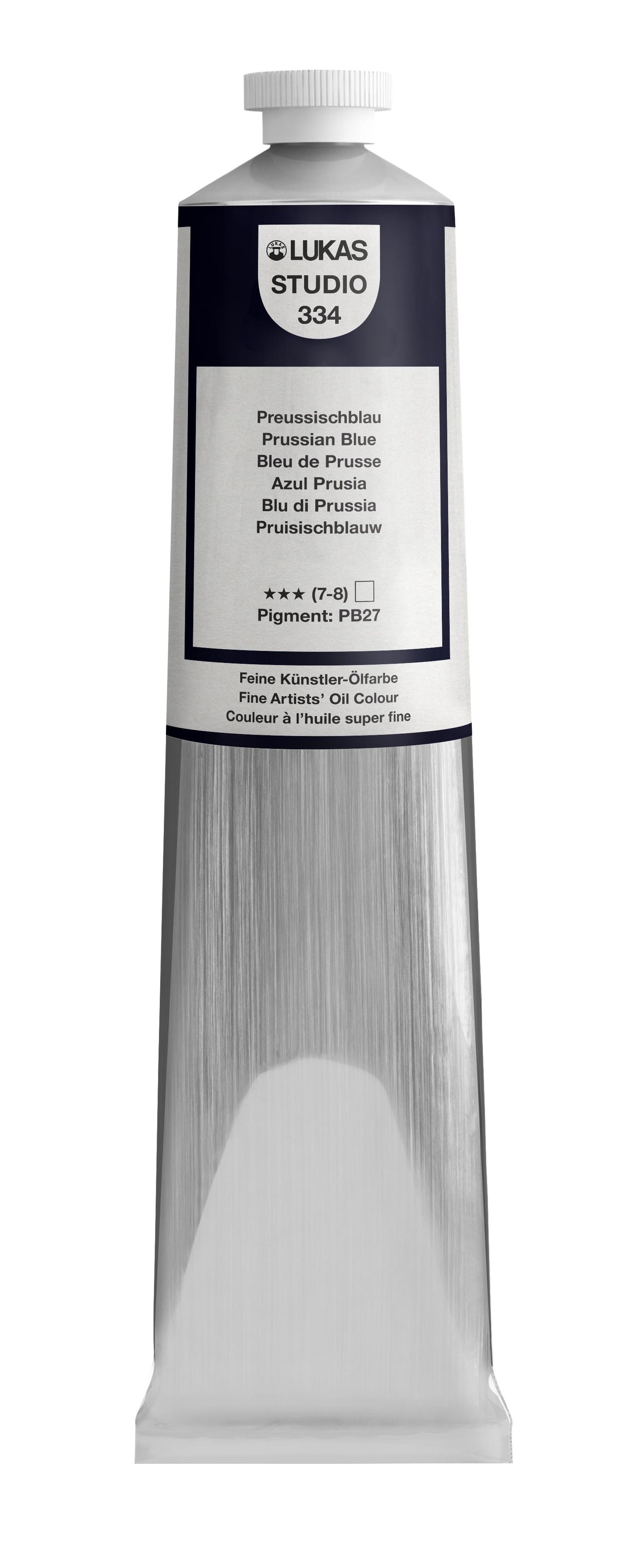 LUKAS STUDIO Ölfarbe - 0334 Preussischblau (37/75/200ml)