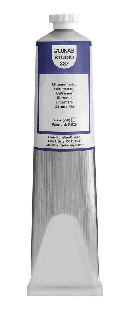 LUKAS STUDIO Ölfarbe -  0337 Ultramarinblau (37/75/200ml)