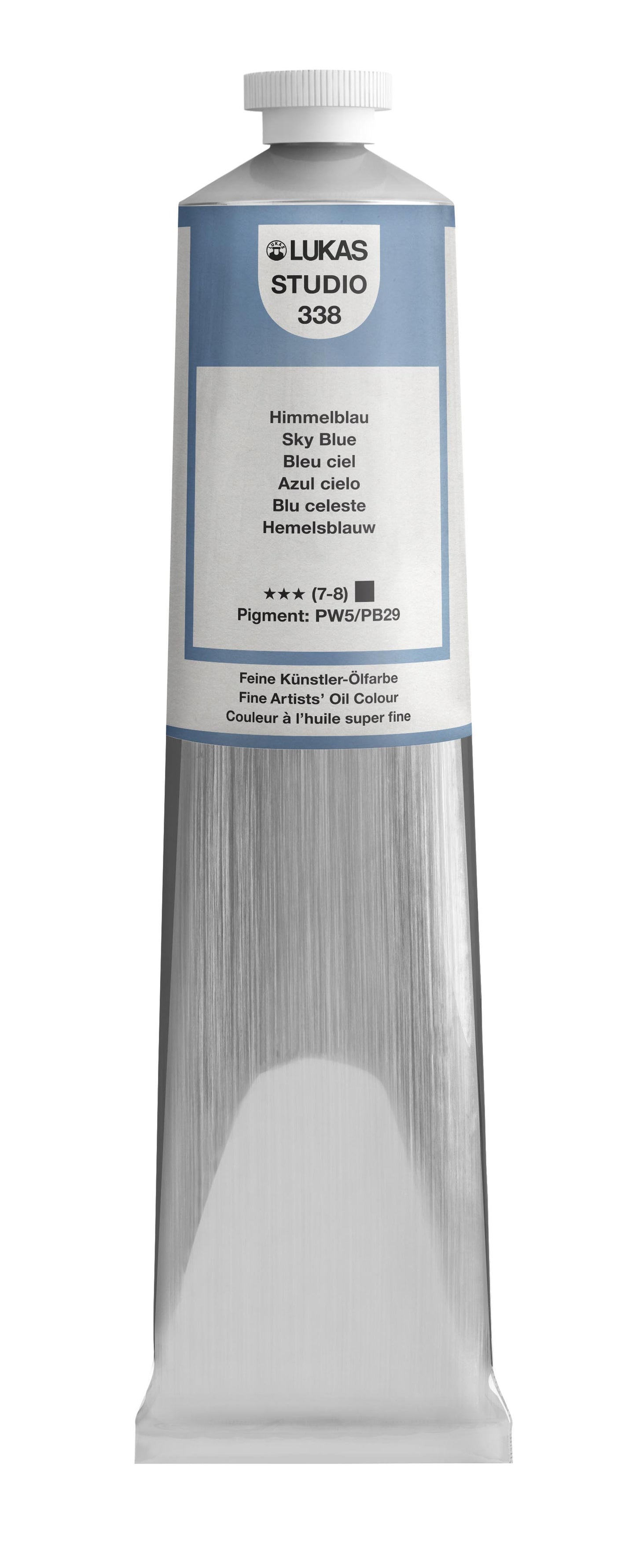 LUKAS STUDIO Ölfarbe - 0338 Himmelblau (37/75/200ml)