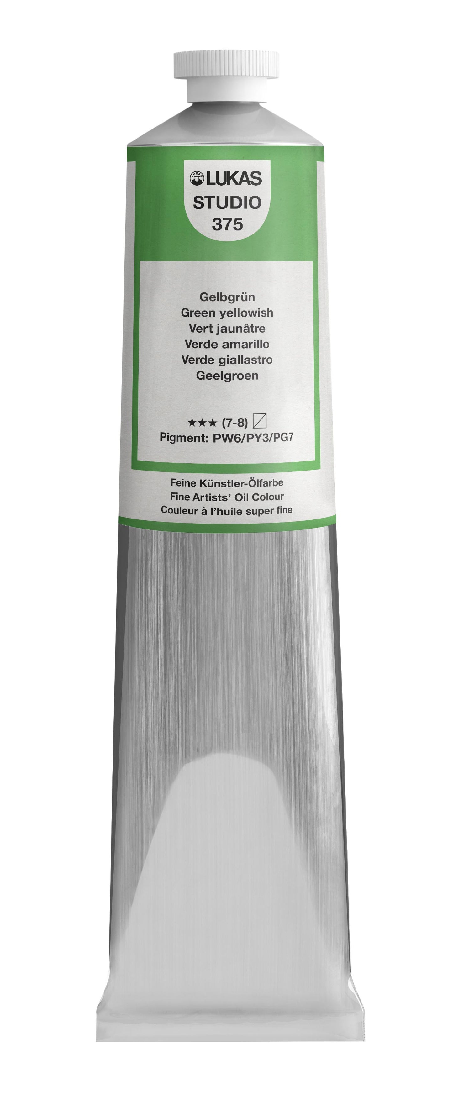 LUKAS STUDIO Ölfarbe -  0375 Gelbgrün (37/75/200ml)
