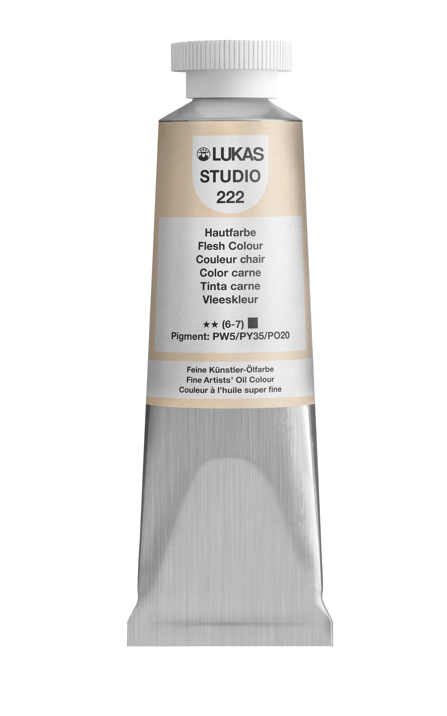 LUKAS STUDIO Ölfarbe - 0222 Pirsich Rosa (37/75/200ml)