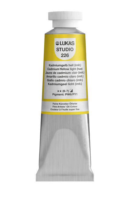 LUKAS STUDIO Ölfarbe - 0226 Kadmiumgelb Hell (imit) (37/75/200ml)