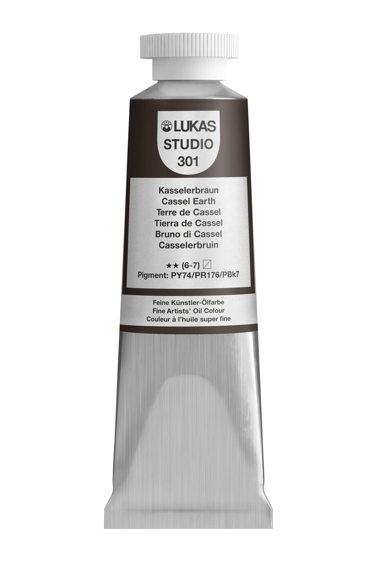 LUKAS STUDIO Ölfarbe -  0301 Kasselerbraun (37/75/200ml)