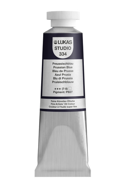 LUKAS STUDIO Ölfarbe - 0334 Preussischblau (37/75/200ml)