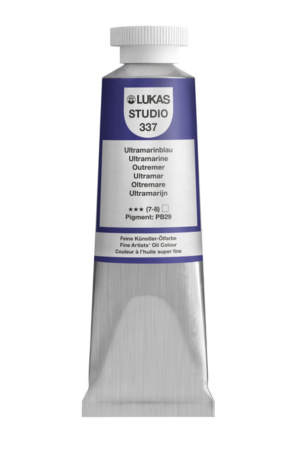 LUKAS STUDIO Ölfarbe -  0337 Ultramarinblau (37/75/200ml)