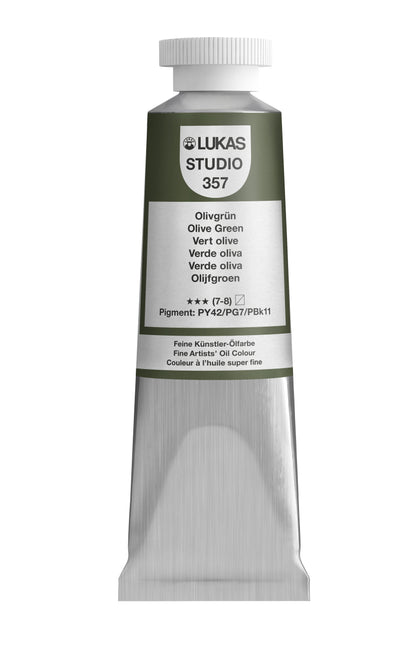 LUKAS STUDIO Ölfarbe -  0357 Olivgrün (37/75/200ml)