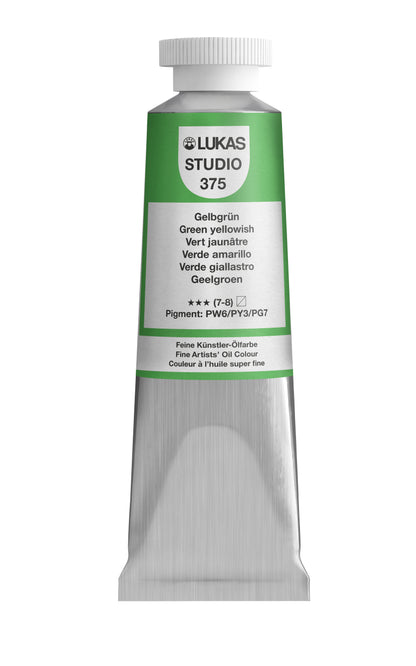 LUKAS STUDIO Ölfarbe -  0375 Gelbgrün (37/75/200ml)