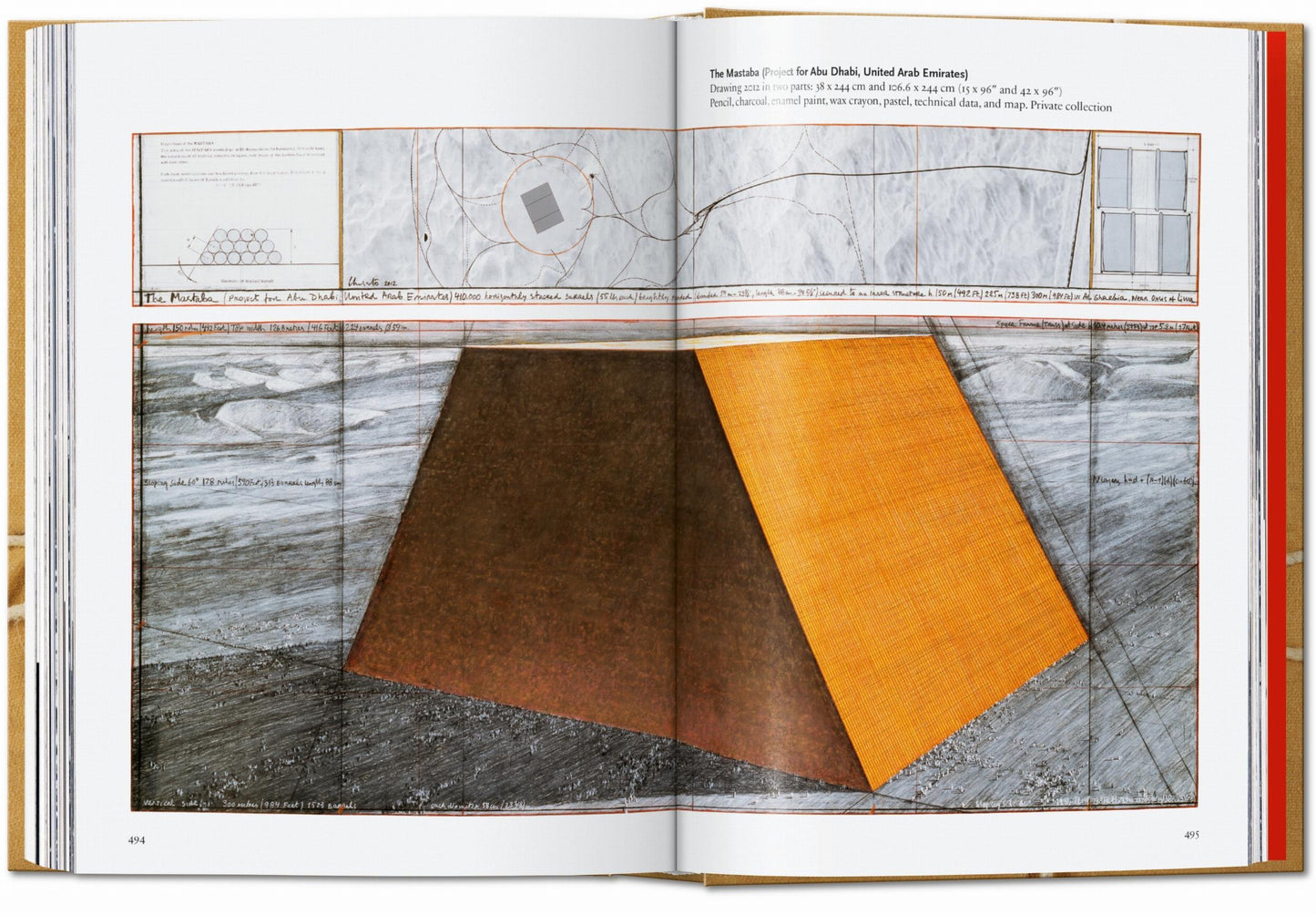 Christo and Jeanne-Claude. 40th Ed. (German, French, English)
