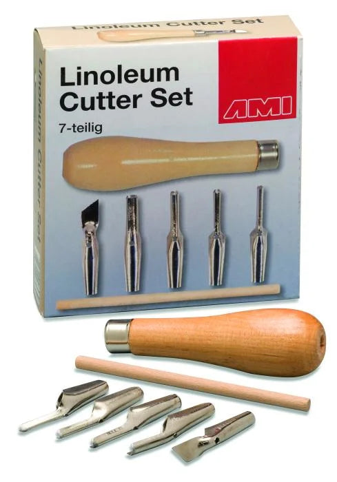 AMI Linoleum Cutter-Set (7-teilig)