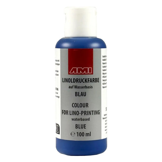 AMI Linoldruckfarbe (100ml) - blau