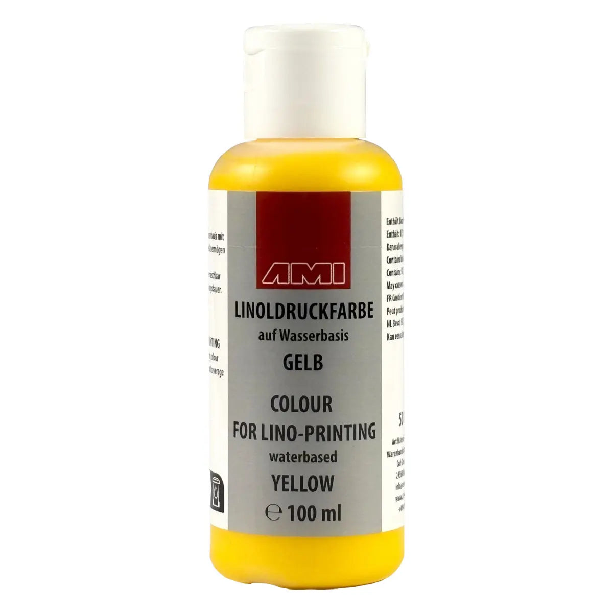 AMI Linoldruckfarbe (100ml) - gelb