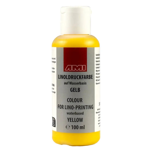 AMI Linoldruckfarbe (100ml) - gelb