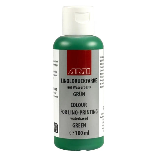 AMI Linoldruckfarbe (100ml) - grün