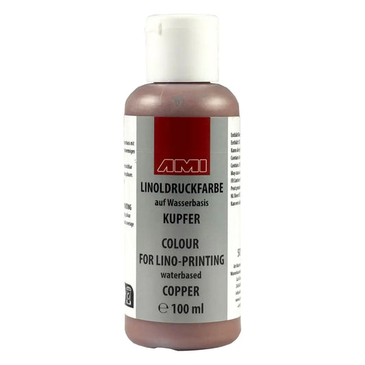 AMI Linoldruckfarbe (100ml) - kupfer