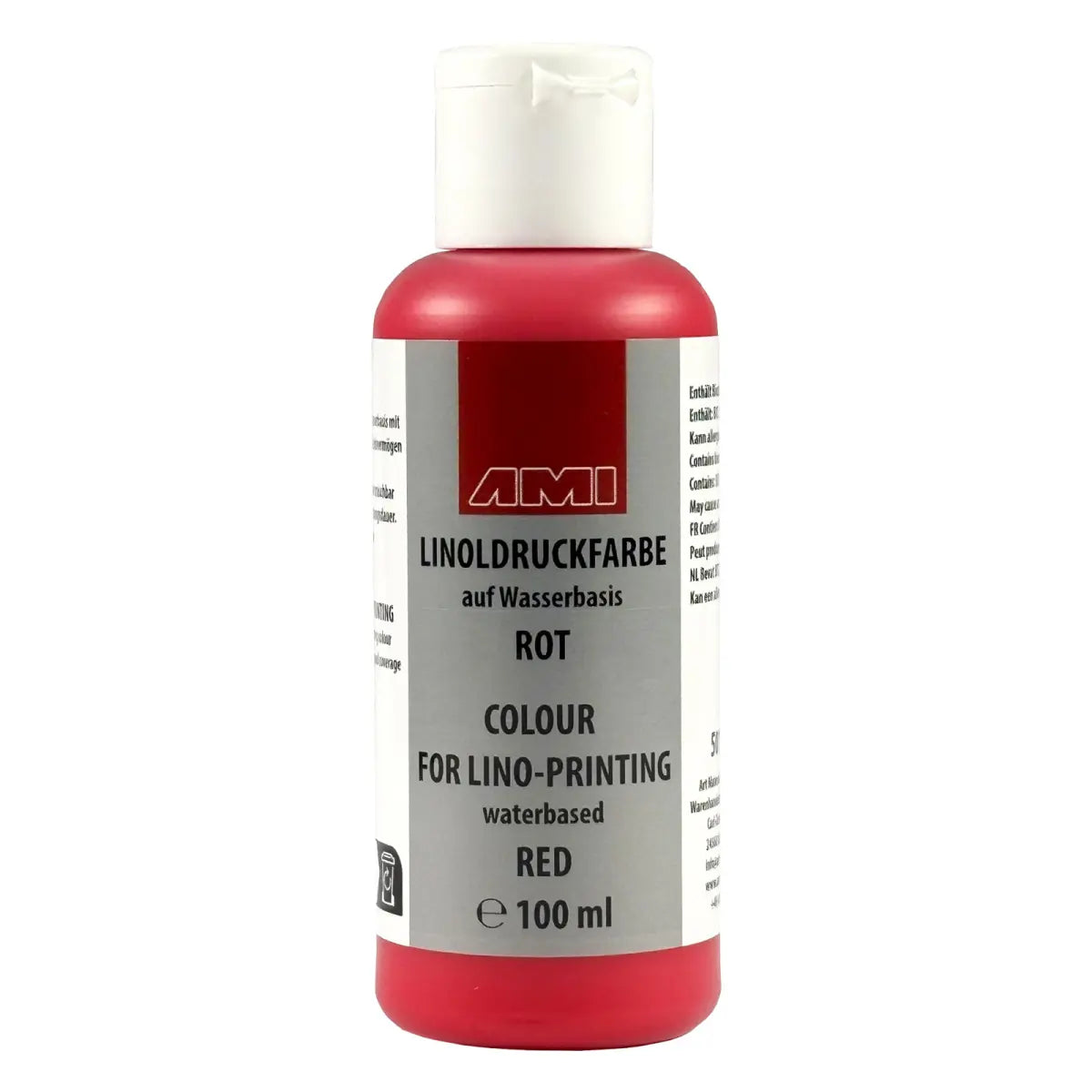 AMI Linoldruckfarbe (100ml) - rot
