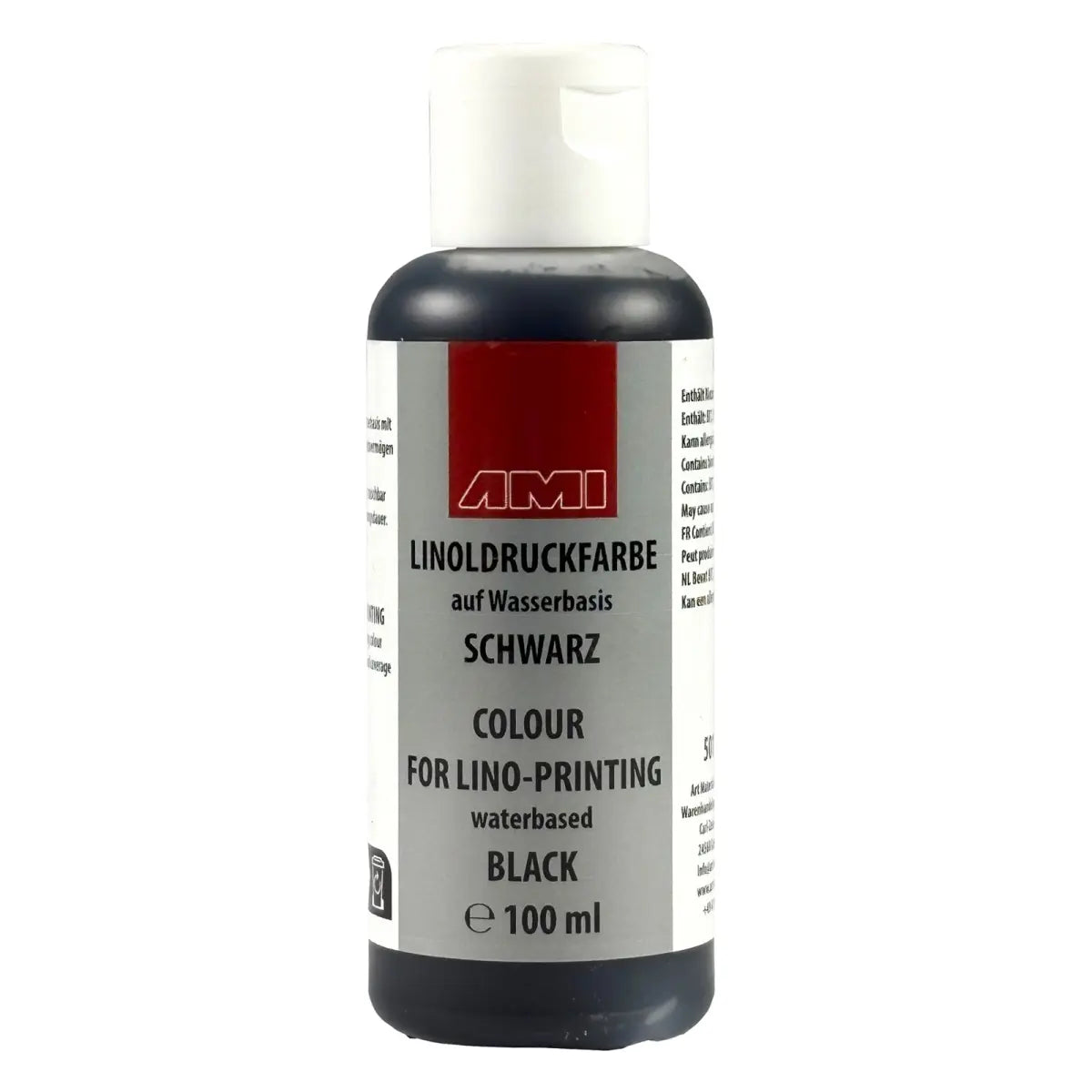 AMI Linoldruckfarbe (100ml) - schwarz