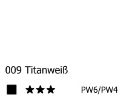 GEORGIAN Ölfarbe Titanweiß - 009