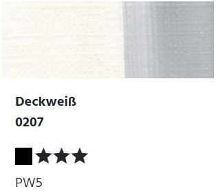 LUKAS STUDIO Ölfarbe - 0207 Deckweiß (37/75/200ml)