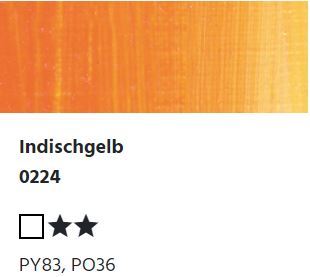 LUKAS STUDIO Ölfarbe - 0224 Indischgelb (37/75/200ml)