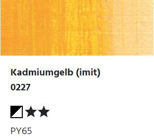 LUKAS STUDIO Ölfarbe - 0227 Kadmiumgelb (imit) (37/75/200ml)