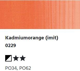 LUKAS STUDIO Ölfarbe - 0229 Kadmiumorange (imit) (37/75/200ml)