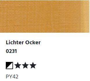 LUKAS STUDIO Ölfarbe -  0231 Lichter Ocker (75/200ml)