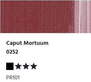 LUKAS STUDIO Ölfarbe -  0252 Caput Mortuum (75/200ml)