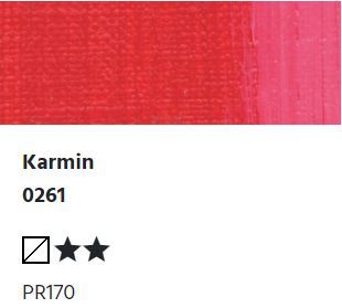LUKAS STUDIO Ölfarbe - 0261 Karmin (75/200ml)
